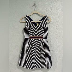 Anthropologie Maeve Miltered Striped Dress, Size 0